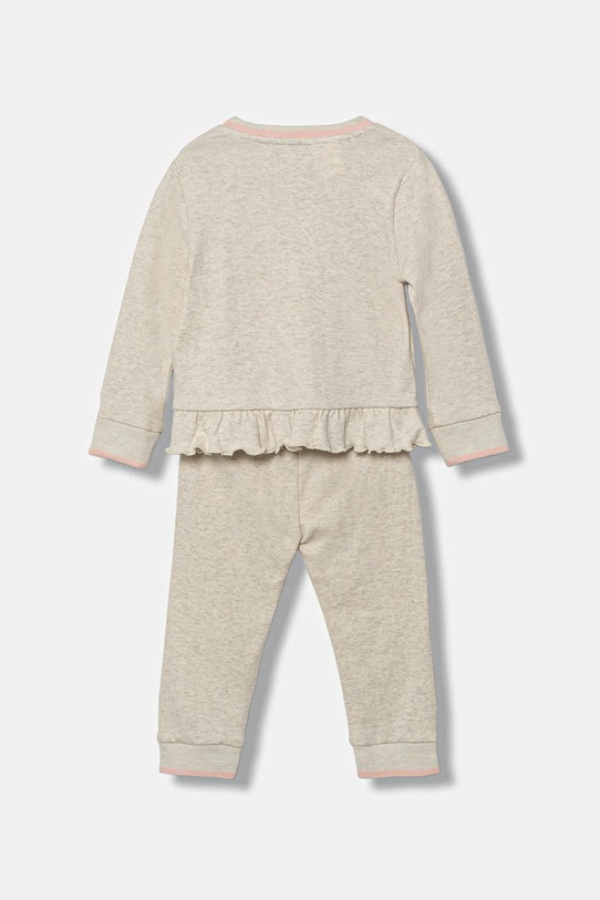 Guess komplet bawełniany niemowlęcy 3-pack S5YG05.K6YW4.9BYA różowy