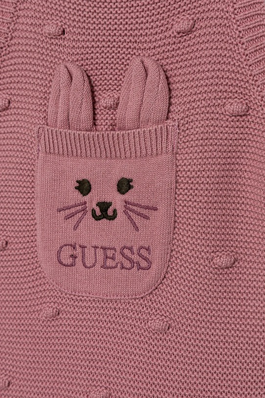 Guess komplet bawełniany niemowlęcy 2-pack S5YG09.K6YW1.9BYA różowy