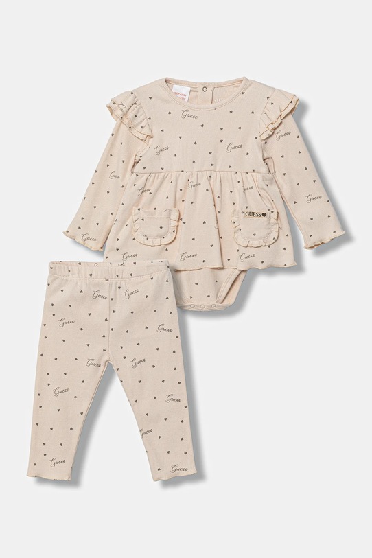 Guess compleu bebe 2-pack tricotaj bej S5YG10.KBZP4.9BYA