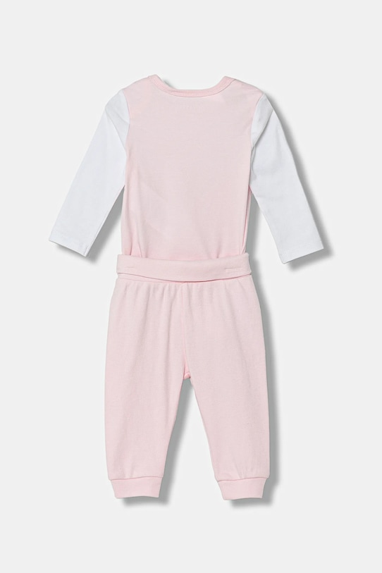 Guess komplet niemowlęcy H5YW08.J1314.G.9BYA różowy AW25