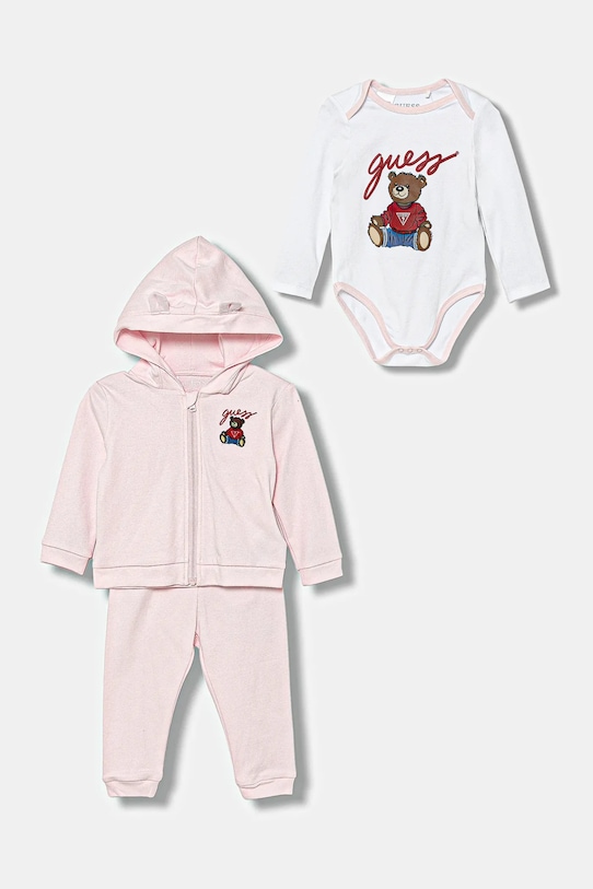 Guess compleu bebe tricotaj roz H5YW12.KA6W4.G.9BYA