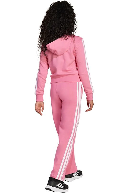 adidas komplet dresowy dziecięcy JN2436 różowy AW25