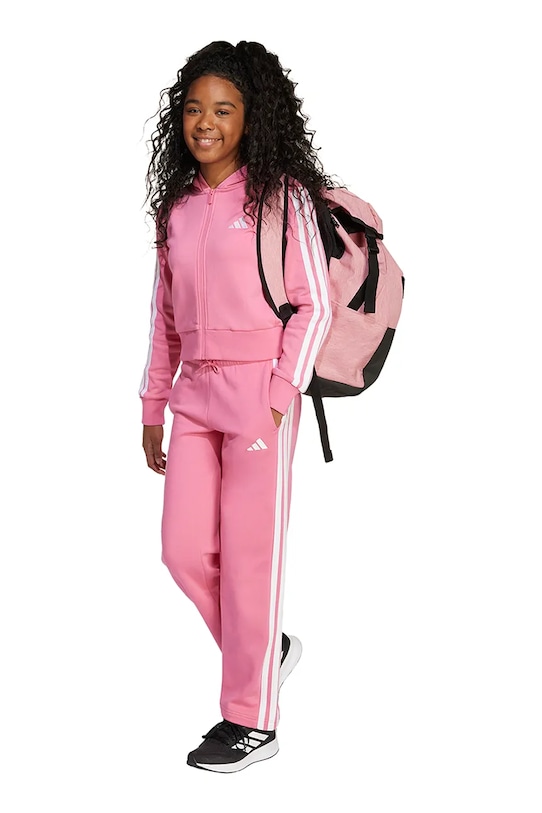 Dziewczynka adidas komplet dresowy dziecięcy JN2436 różowy