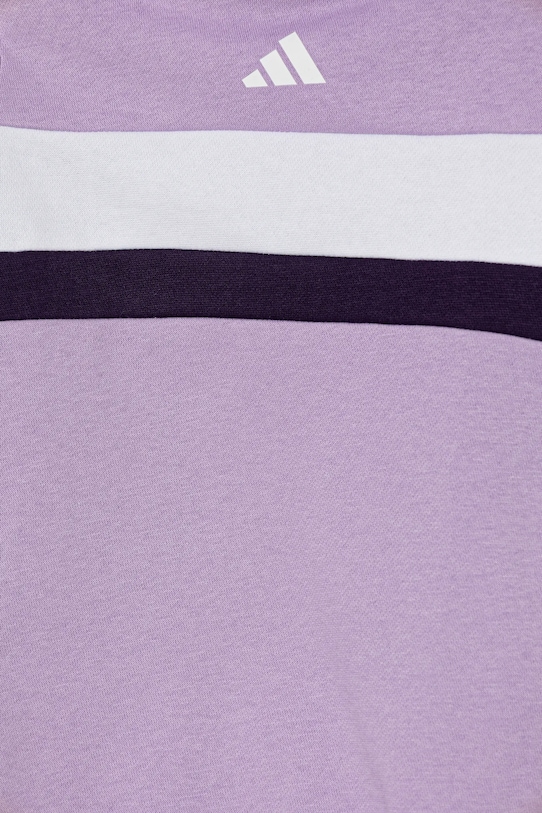 adidas set tuta da ginnastica per bambini violetto JN2247