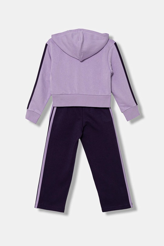 Dziewczynka adidas dres dziecięcy JN2439 fioletowy