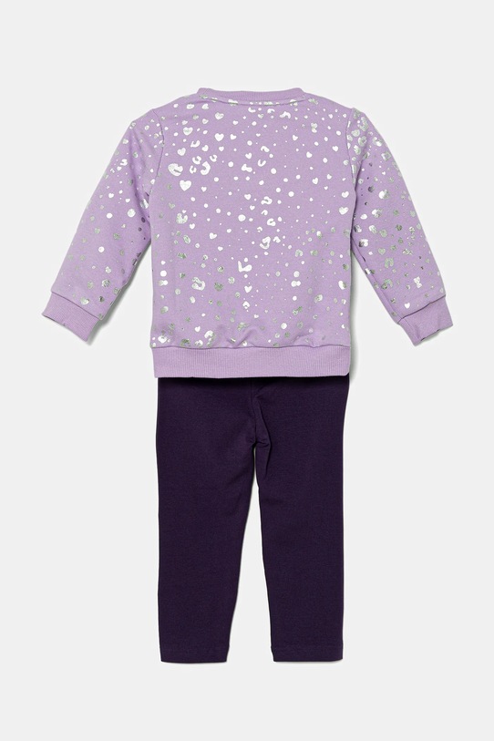 Tepláková súprava pre bábätká adidas JW2434 fialová AW25