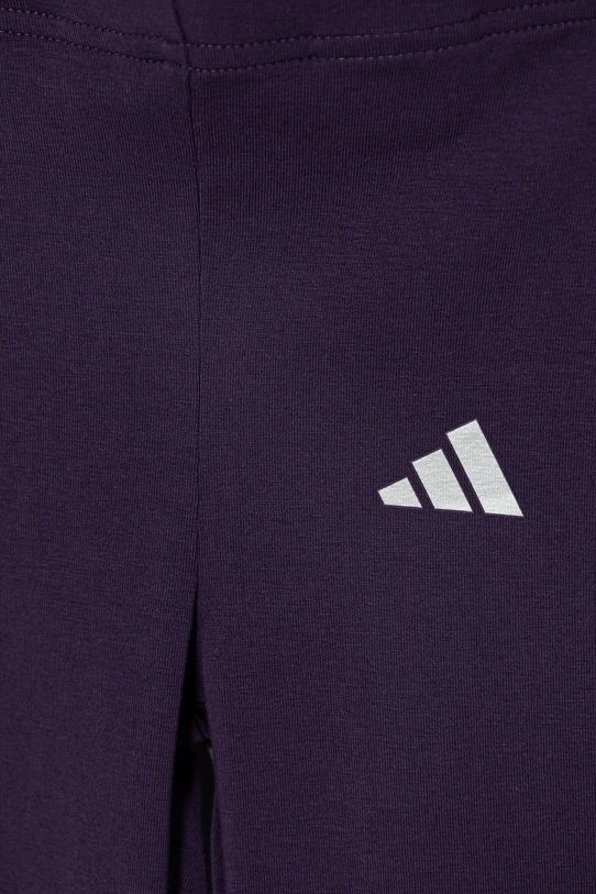 Dievča Tepláková súprava pre bábätká adidas JW2434 fialová