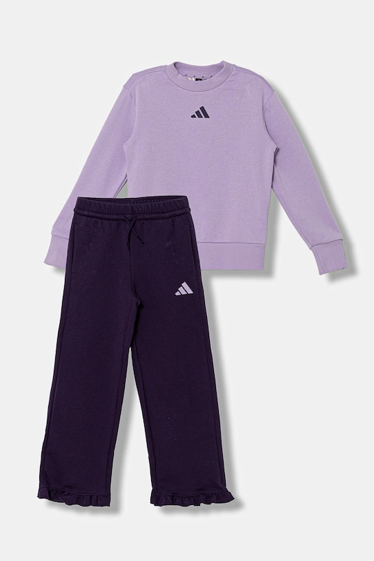 Детский спортивный костюм adidas JX0201 фиолетовой AW25