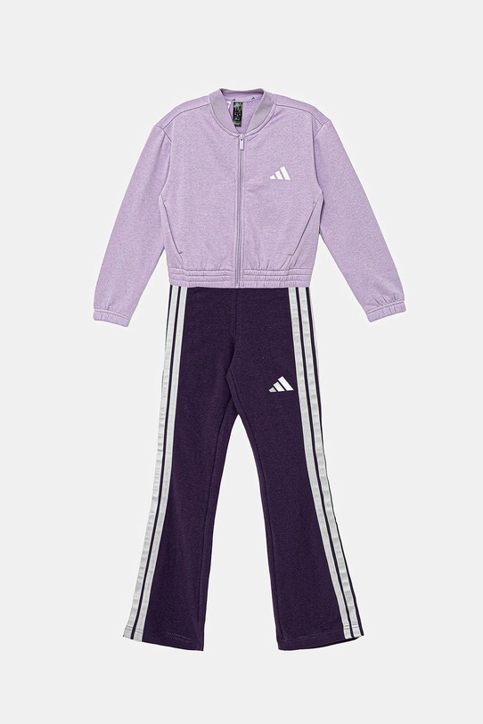 adidas tuta per bambini JX0207 violetto AW25