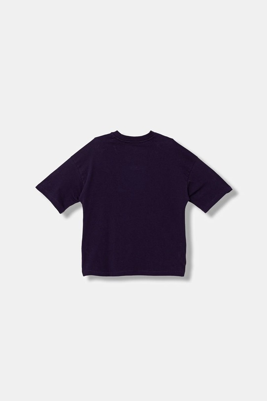 Pamučna dječja trenirka adidas Originals ljubičasta JY4873
