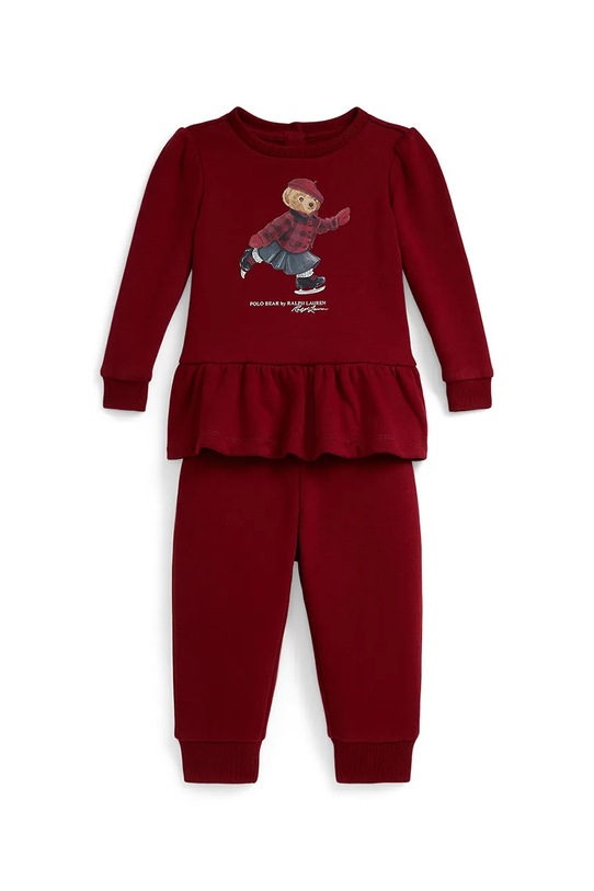 Σετ Polo Ralph Lauren βαμβάκι κόκκινο 310981193001
