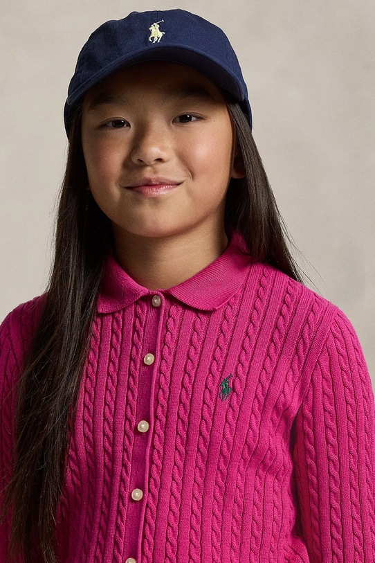 Polo Ralph Lauren komplet bawełniany dziecięcy 313950779003 różowy
