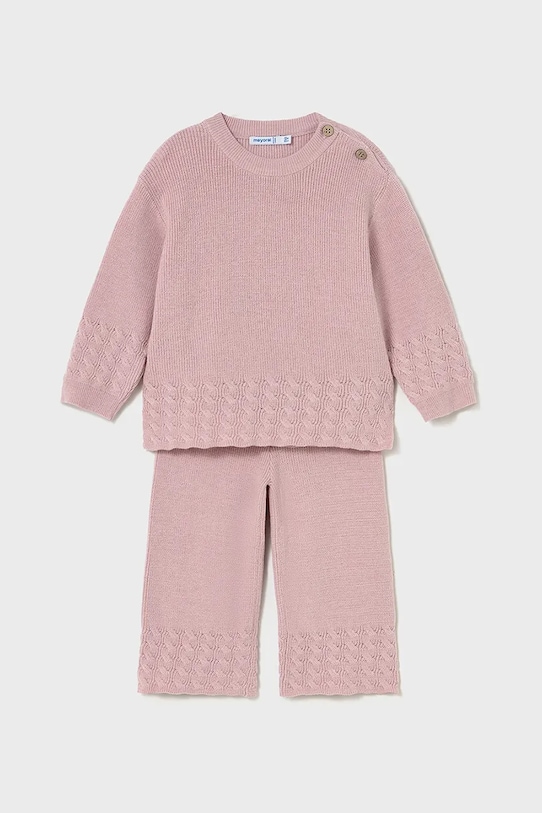 Mayoral komplet dziecięcy Produkt niemowlęcy różowy 2592.4B.Baby.9BYA