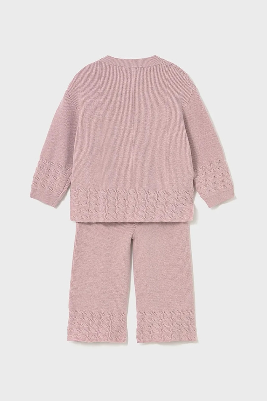 Mayoral komplet dziecięcy 2592.4B.Baby.9BYA różowy AW25