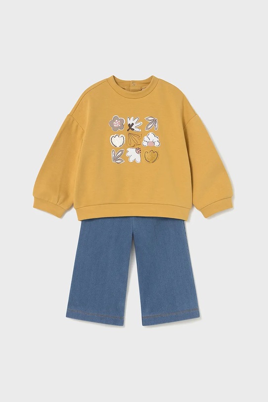 Дитячий комплект Mayoral 2594.4E.Baby.9BYA жовтий AW25