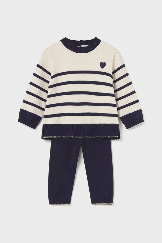 Комплект за бебета Mayoral 2595.4G.Baby.9BYA тъмносин AW25