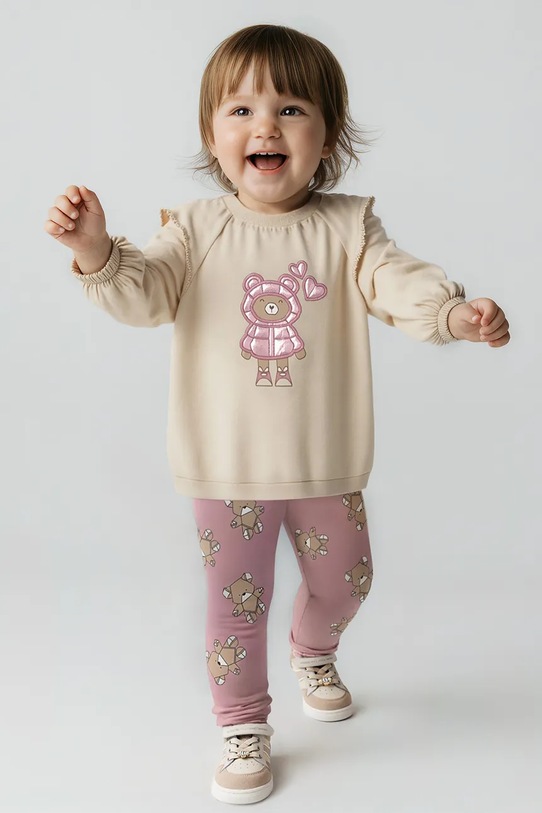 Комплект для младенцев Mayoral аппликация розовый 2741.4C.Baby.9BYA