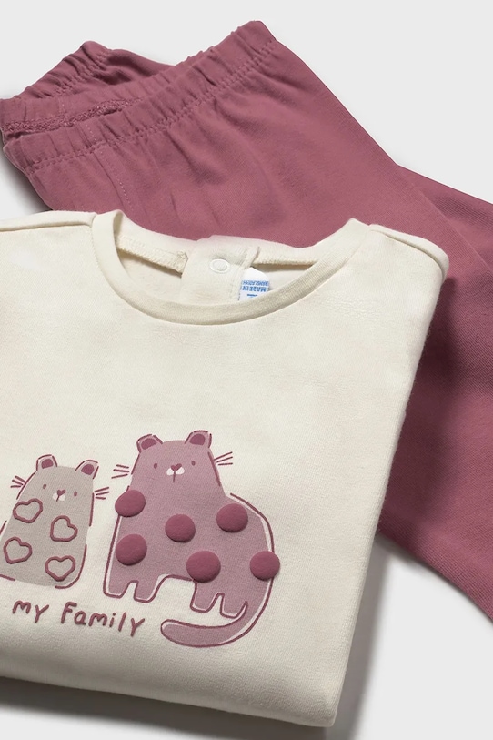 Komplet za dojenčka Mayoral roza 2743.4J.Baby.9BYA