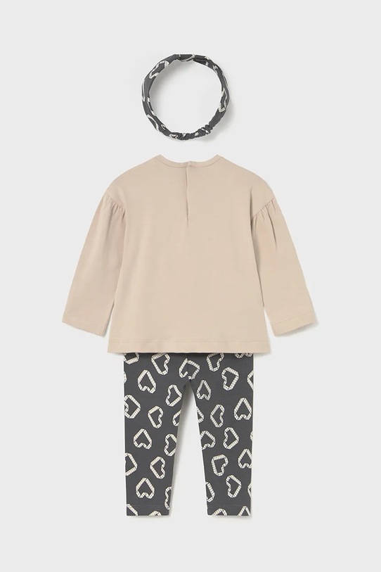 Mayoral komplet dziecięcy 2744.4J.Baby.9BYA beżowy AW25