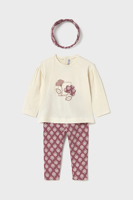 Mayoral komplet dziecięcy z elastanem czerwony 2744.4J.Baby.9BYA