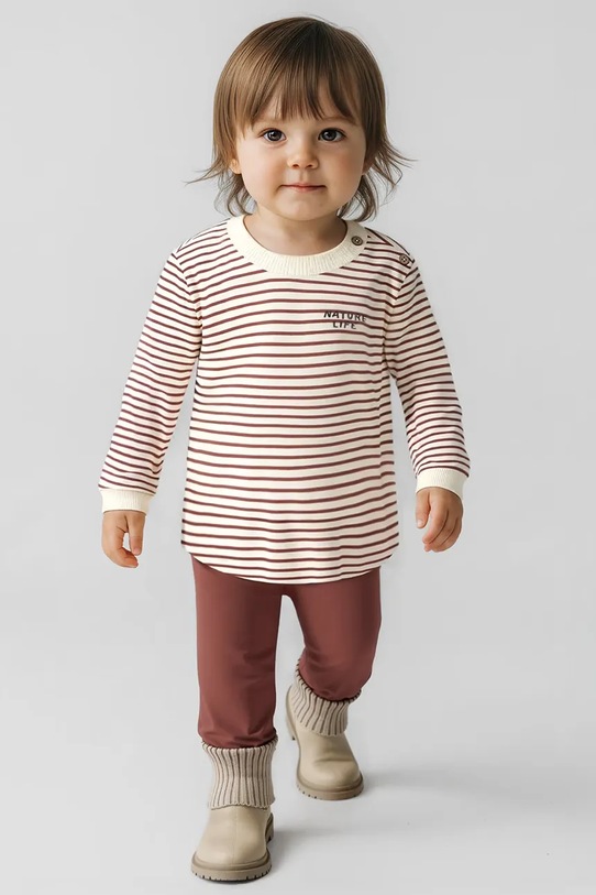 Mayoral compleu copii cu elastan rosu 2745.4K.Baby.9BYA