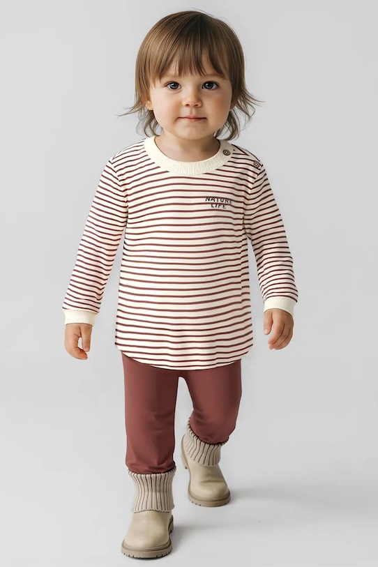 Mayoral compleu copii cu elastan rosu 2745.4K.Baby.9BYA