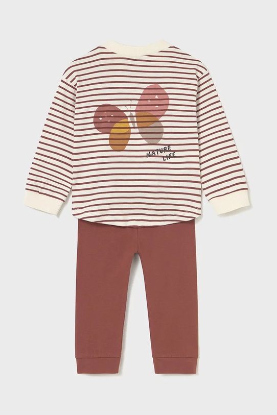 Mayoral komplet dziecięcy 2745.4K.Baby.9BYA czerwony AW25