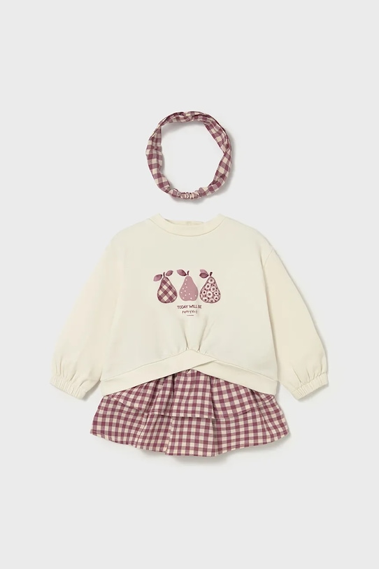 Mayoral compleu copii 3-pack tricotaj rosu 2924.4C.Baby.9BYA