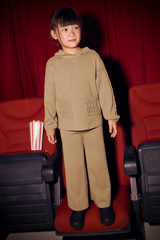 Mayoral compleu copii tricotaj maro 4580.6A.Mini.9BYA