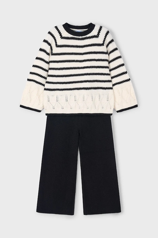 Mayoral komplet dziecięcy 4582.6F.Mini.9BYA czarny AW25