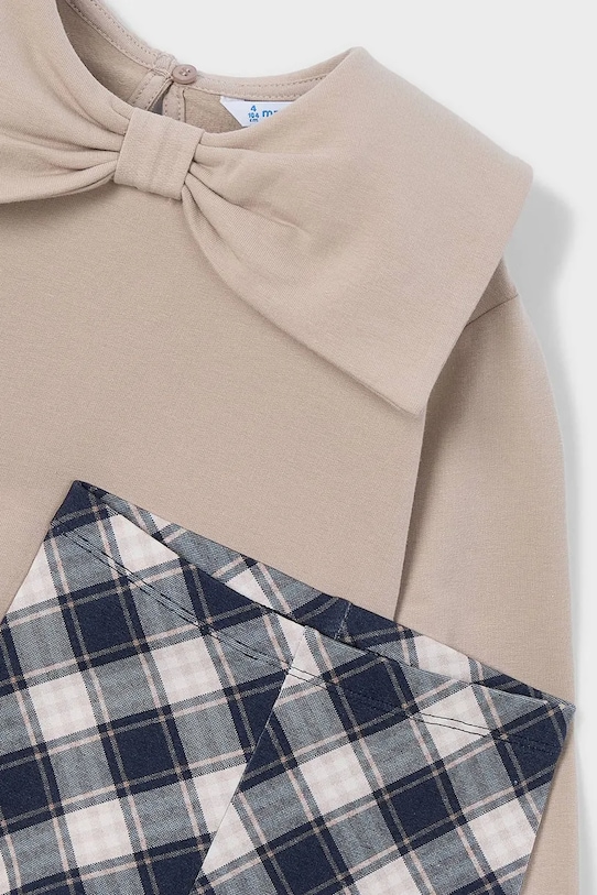 Dziewczynka Mayoral komplet dziecięcy 4723.6K.Mini.9BYA beżowy