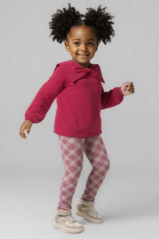 Dječji komplet Mayoral s elastinom bordo 4723.6K.Mini.9BYA