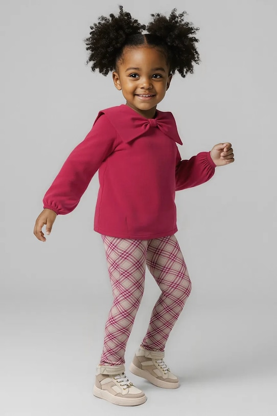 Dječji komplet Mayoral s elastinom bordo 4723.6K.Mini.9BYA