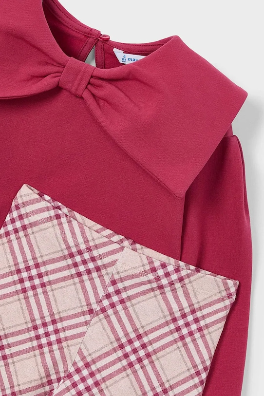 Dziewczynka Mayoral komplet dziecięcy 4723.6K.Mini.9BYA bordowy