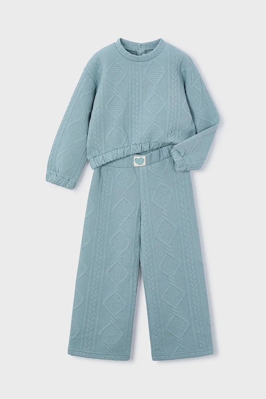 Mayoral komplet dziecięcy turkusowy 4896.6G.Mini.9BYA