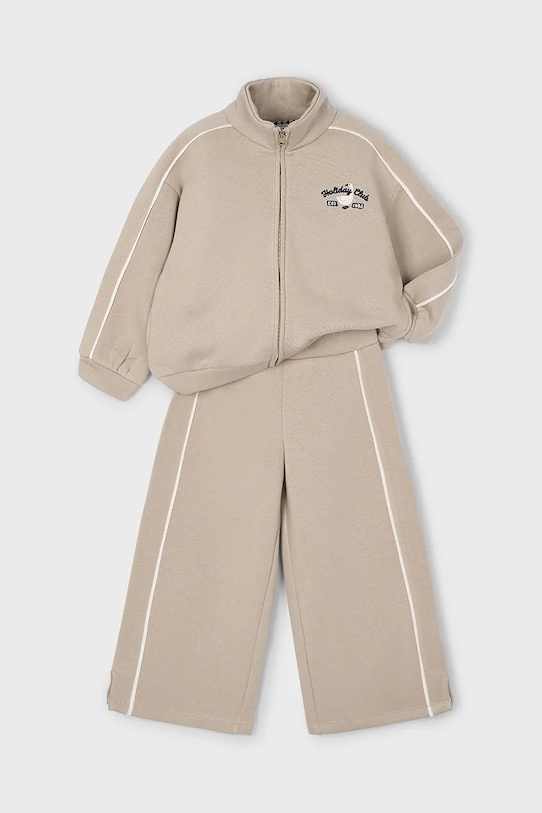 Mayoral dres dziecięcy 4897.6N.Mini.9BYA beżowy AW25