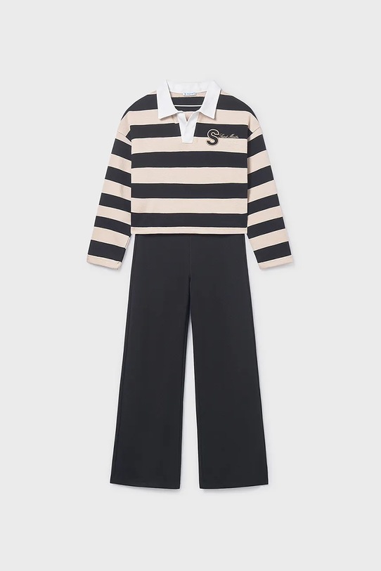 Mayoral compleu copii tricotaj negru 7584.8F.Junior.9BYA