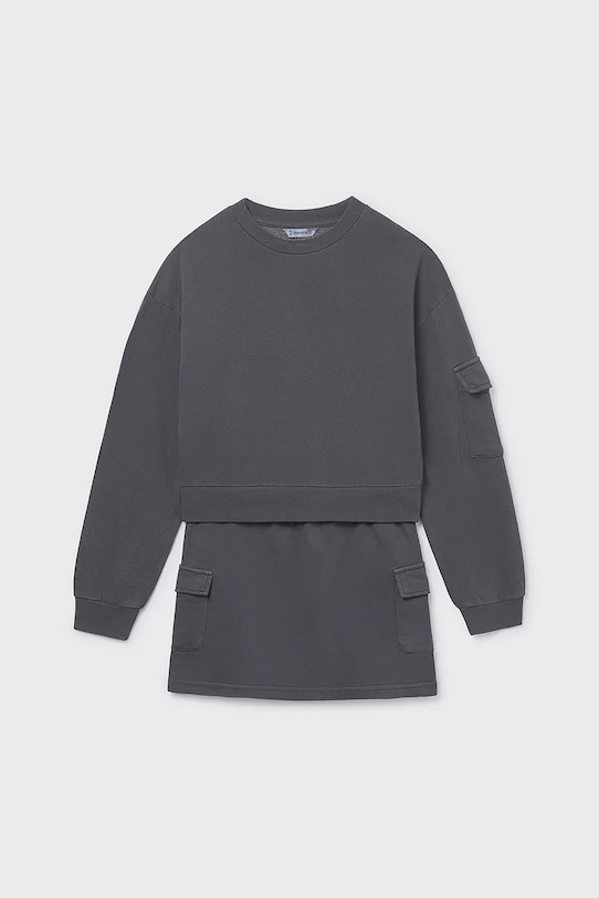 Dětská souprava Mayoral pletenina šedá 7917.8F.Junior.9BYA