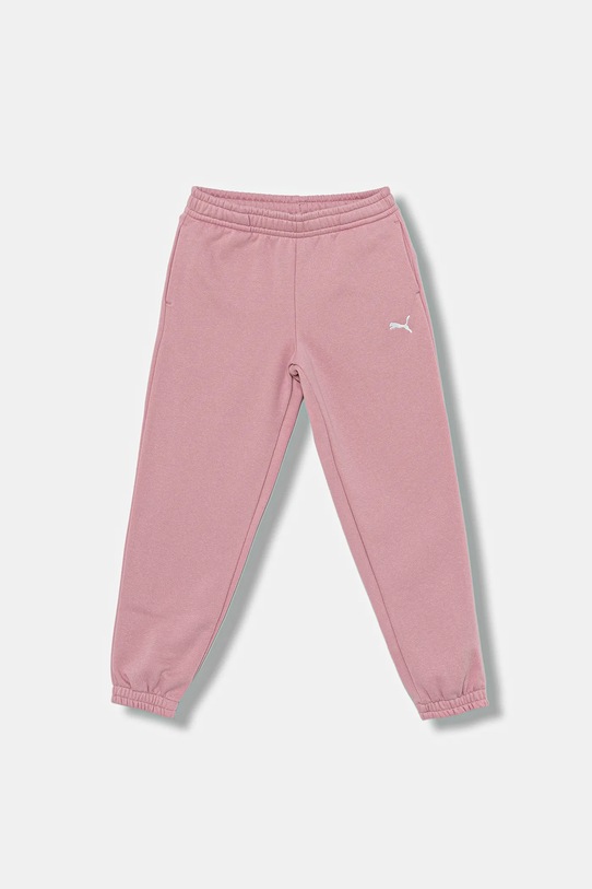 Dziewczynka Puma dres dziecięcy Loungewear Oversized Sweat Suit FL G 689727 różowy