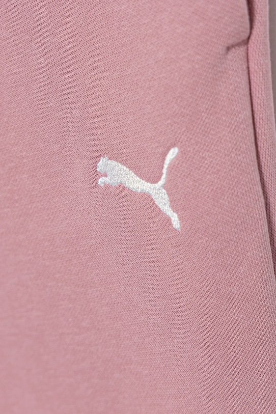 Puma dres dziecięcy Loungewear Oversized Sweat Suit FL G różowy 689727
