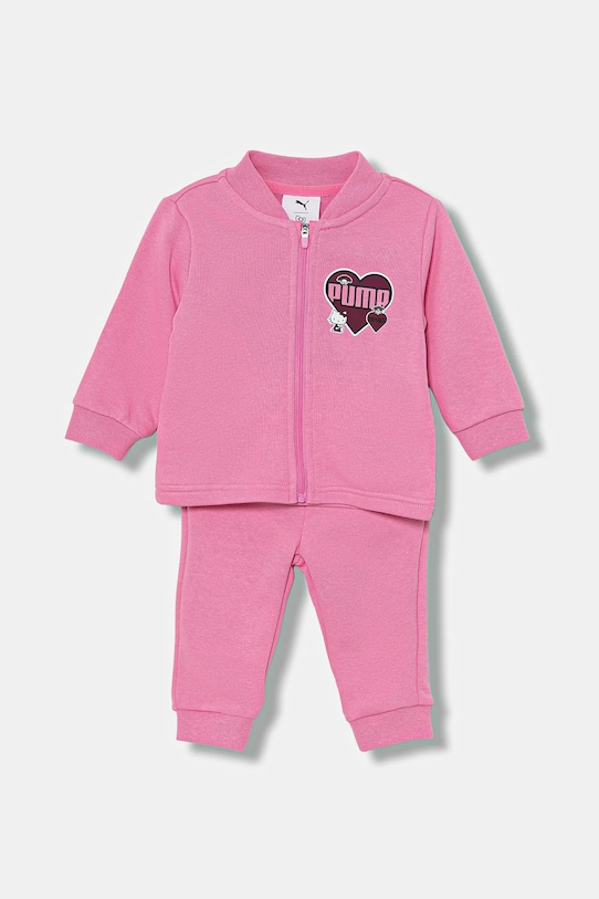 Detská tepláková súprava Puma 2-pak látka ružová 632389