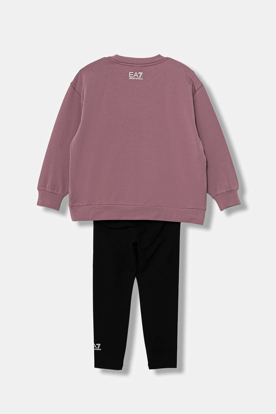 Otroška trenirka EA7 Emporio Armani 7G000167.AF15583 roza AW25