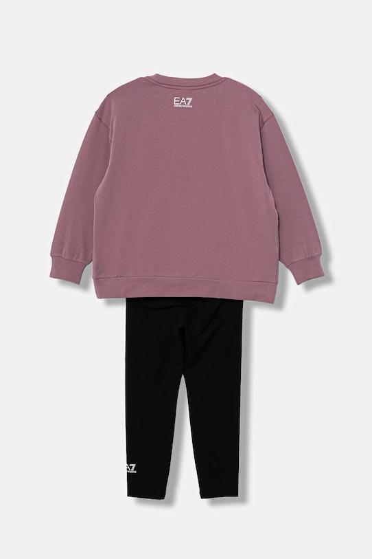 EA7 Emporio Armani dres dziecięcy 7G000167.AF15583 różowy AW25