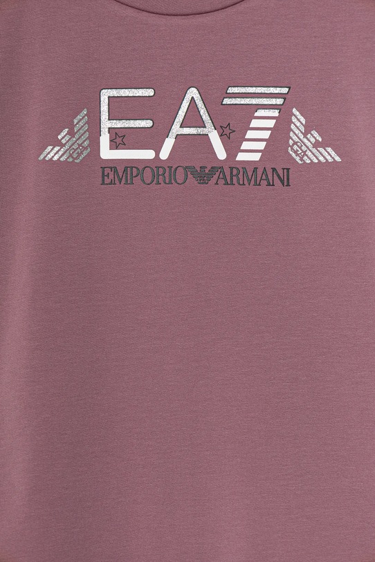 Deklice Otroška trenirka EA7 Emporio Armani 7G000167.AF15583 roza