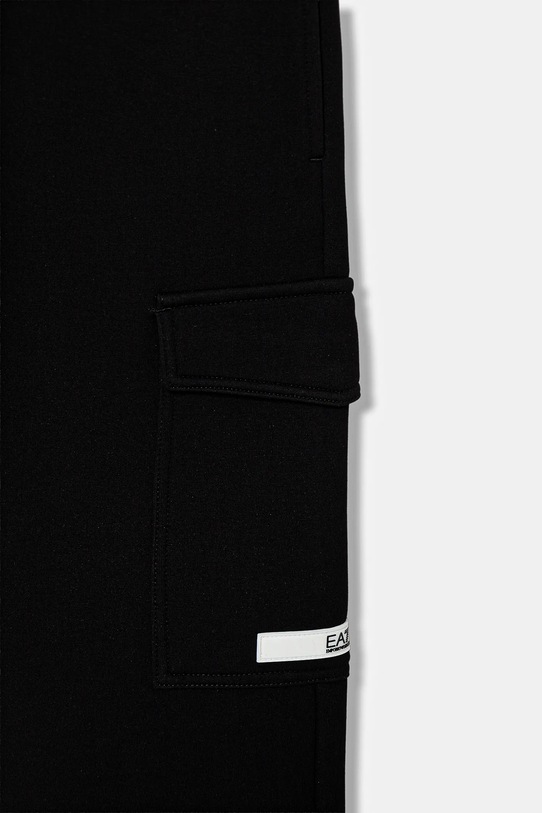 Dziewczynka EA7 Emporio Armani dres dziecięcy 7G000161.AF13151 czarny
