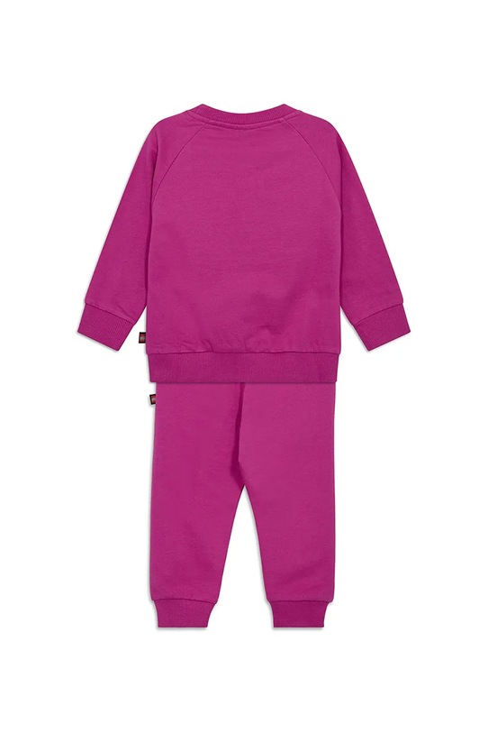 Lego dres bawełniany dziecięcy LWSANYU 704 11011024 różowy AW25