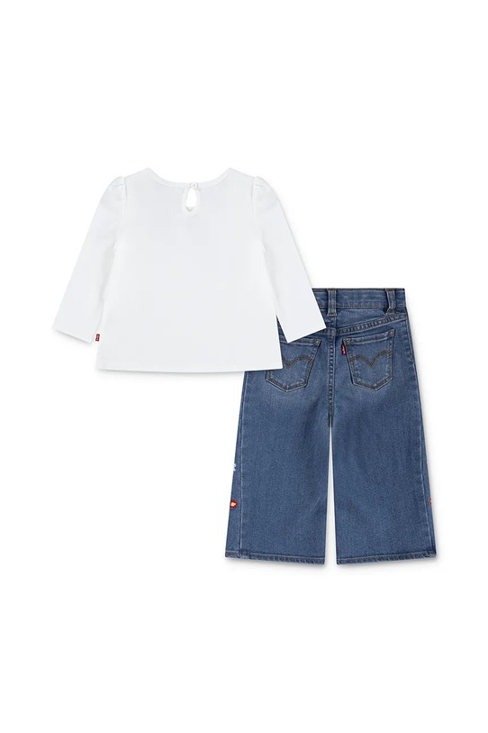 Komplet za bebe Levi's CROCHET LEVI'S TOP & JEAN 1EP021 bijela AW25