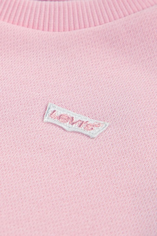 Deklice Otroški komplet trenirke Levi's HOODIE & JOGGER SET 6EP012.G roza