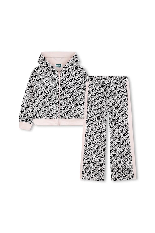 Kenzo Kids dres niemowlęcy dzianina różowy K61363.102.108