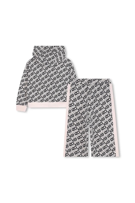 Kenzo Kids dres niemowlęcy K61363.102.108 różowy AW25